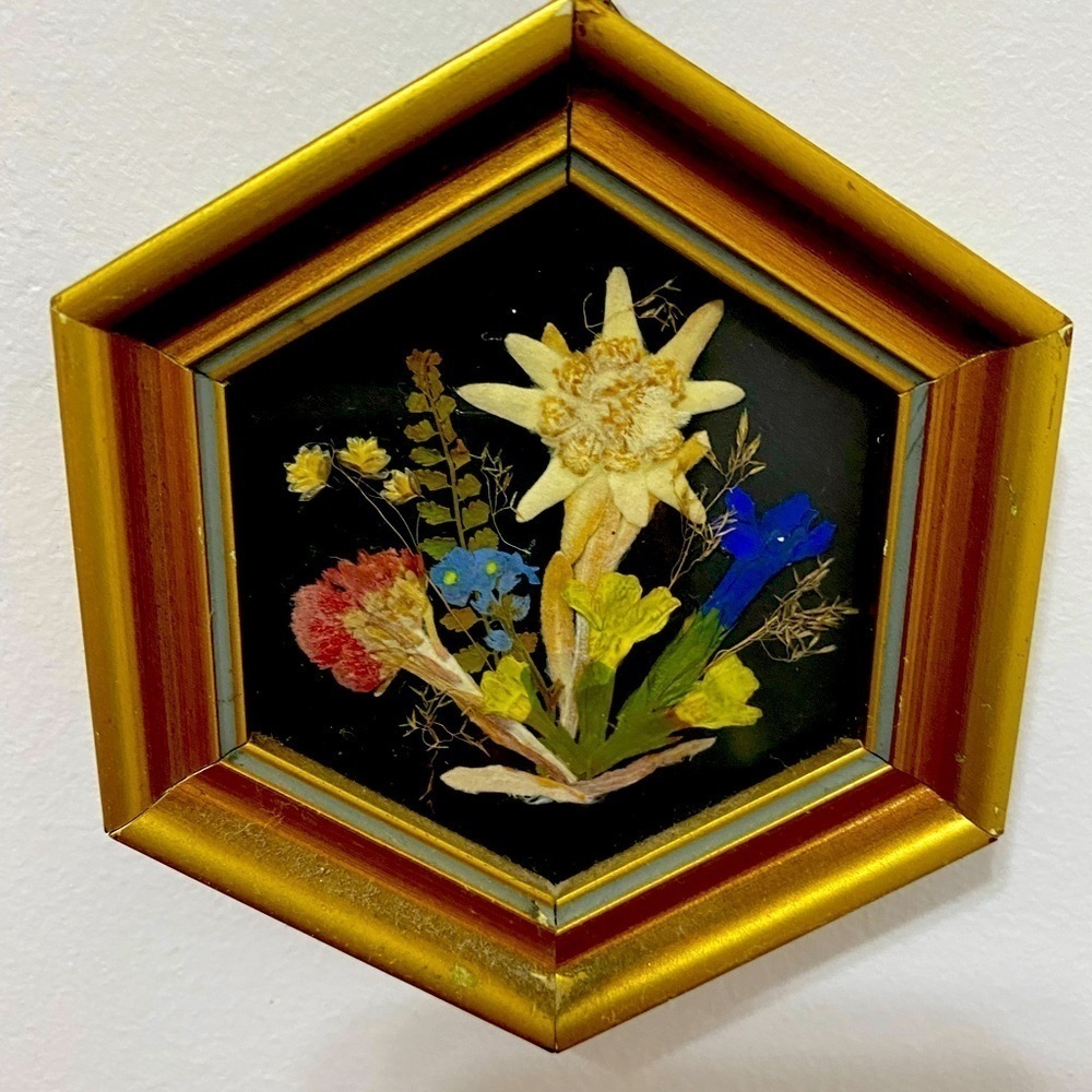 Vintage Edelweiss Art Miniature